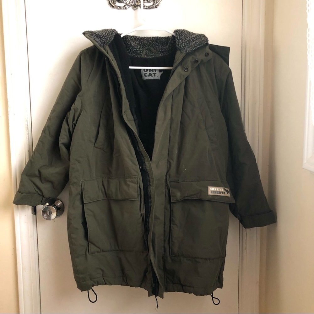 Vintage Olive Winter Jacket